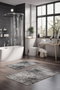 Mijölnir CT-5091 Juego de Alfombrillas de Baño de 2 Piezas 100% Poliéster Antideslizante Antibacteriano 40x60cm 60x100cm